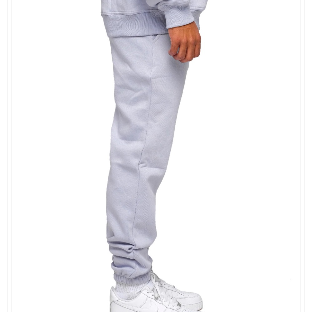 Filthy wealth blue sweatpants with rhinestone logo - Picture 4 of 8